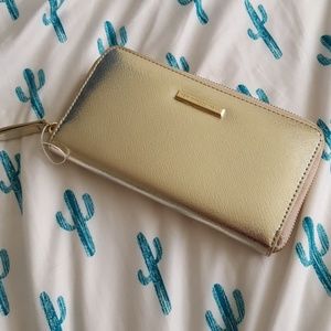 NY&C gold wallet NEW